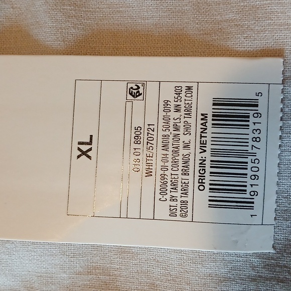 White Mixed Media Top - Picture 5 of 5